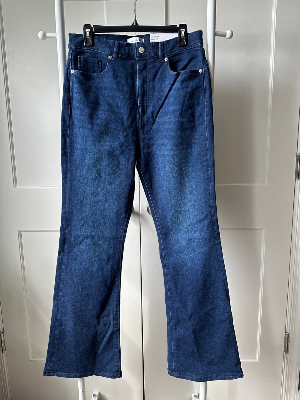 NWT LOFT Deep Indigo Flare Jeans